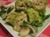Ricetta Involtini di merluzzo con olio aromatizzato alle noci e pistacchi secondo ?dolcipensieri?