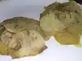Ricetta Filetti di cernia al forno su fiori di patate