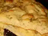 Ricetta Focaccia olio, sale marino & rosmarino