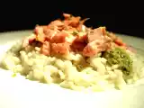 Ricetta Risotto con trota salmonata e pesto di pistacchi