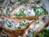 Ricetta Strudel di funghi, ricotta e rucola