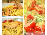 Ricetta Spaghetti allo zafferano con mazzancolle & c.