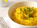 Ricetta Risotto con crema di carota e yogurt