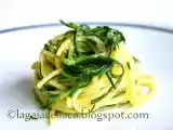 Ricetta Spaghetti di mais con agretti