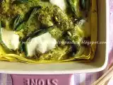 Ricetta Lasagne al pesto d'erbe, fagiolini e squacquerone