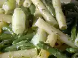 Ricetta Un classico: pasta con pesto, fagiolini e patate