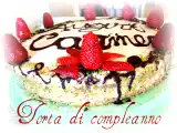 Ricetta Torta di compleanno farcita alla ricotta