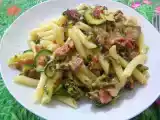 Ricetta Pasta con zucchine, agnello e cavolfiore in avocado