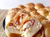 Ricetta Danubio salato con prosciutto e formaggio