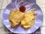 Ricetta Crespelle con porri, brie e speck