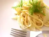 Ricetta Linguine finocchi e yogurt, un primo piatto delicato e facile da preparare