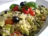Ricetta Insalata di orzo e frittata aromatica