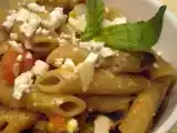 Ricetta Penne integrali con ragù di melanzane e feta