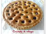 Ricetta Crostata di ciliegie con crema frangipane