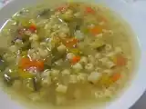 Ricetta Minestrone di verdure e spezzatino alla gremolada