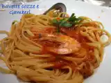 Ricetta Bavette cozze e gamberi
