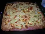 Ricetta Focaccia con cipolla e caciotta - pizza bread with onion and caciotta
