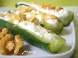 Ricetta Zucchine ripiene philadelphia e noci