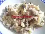 Ricetta Risotto ai funghi e salsiccia