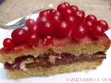 Ricetta Torta di ribes con crema al cioccolato