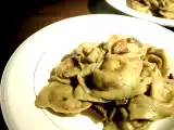 Ricetta Ravioli di mirtilli ai funghi .. .. alla faccia dell'estate !!!