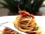 Ricetta Spaghetti con le mazzancolle