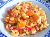 Ricetta Gramigna con surimi e tonno