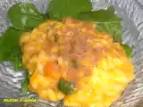 Ricetta Risotto con crema di carote