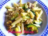 Ricetta Penne con zucchine e salsiccia