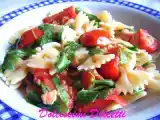Ricetta Farfalle con salmone, pomodorini e rucola