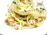 Ricetta Spaghetti in crema di avocado, mandorle e timo