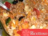 Ricetta Insalata di farro, tonno e peperoni