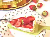 Ricetta Cheesecake variegata fragola