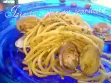 Ricetta Spaghetti vongole e pistacchi
