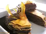 Ricetta Torta mille strati al cioccolato e caramello alla lavanda