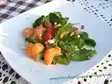 Ricetta Insalata al melone, feta e rucola