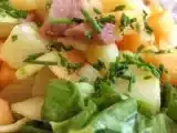 Ricetta Insalata di lattuga e melone