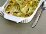 Ricetta Porri gratinati con fonduta di montasio