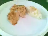 Ricetta Petto di pollo alla panna con pure'