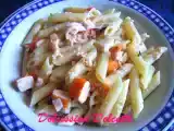 Ricetta Penne salmone e surimi