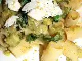 Ricetta Mezze maniche con crema di zucchine al profumo di curry e ricotta salata sarda