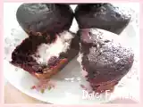 Ricetta Muffins al cioccolato con ripieno al cocco