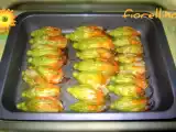 Ricetta Fiori di zucca ripieni al forno