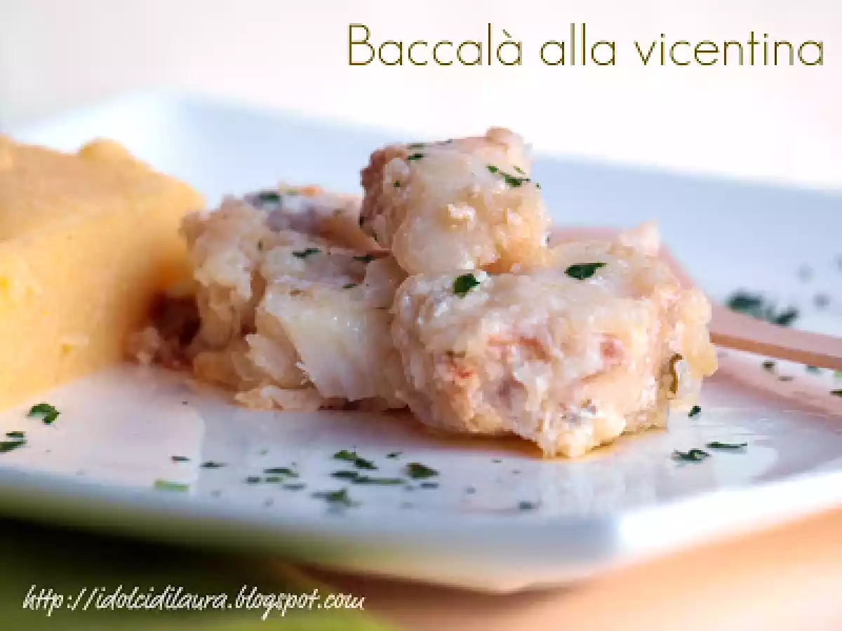 Ricetta Baccalà alla vicentina