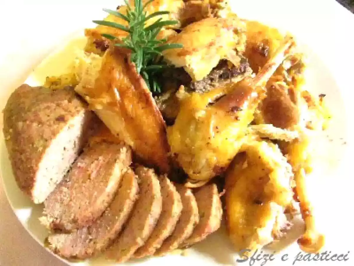 Ricetta Cappone ripieno