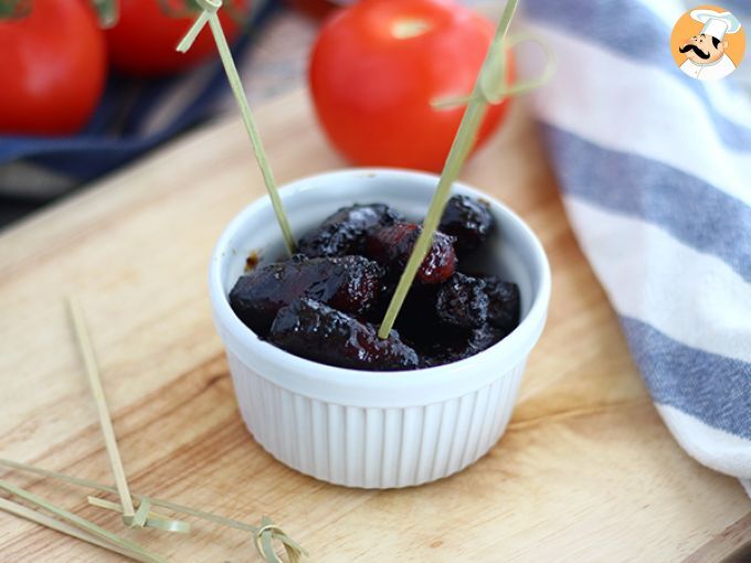 Bocconcini di salsiccia caramellata