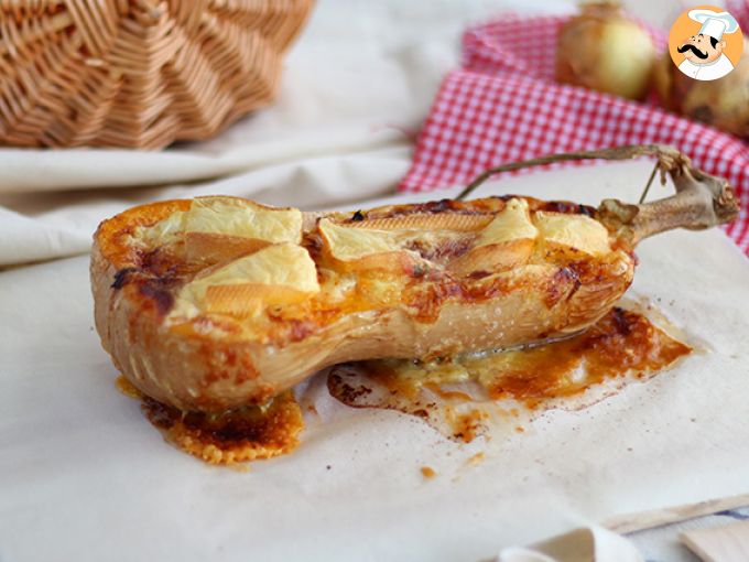 Zucca ripiena al forno