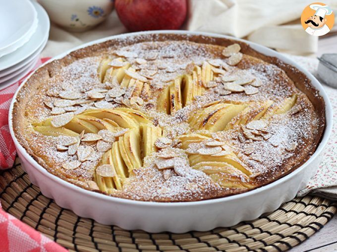 Torta di mele e mandorle - ricetta facile