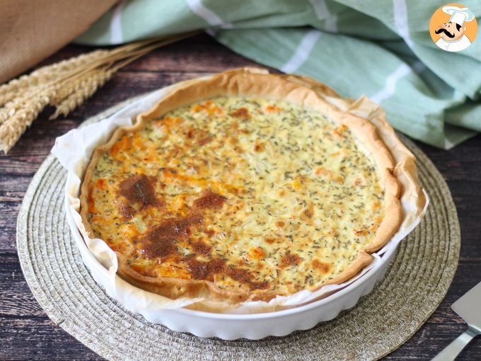 Torta salata alla zucca, la quiche perfetta per una cena rapida e sfiziosa