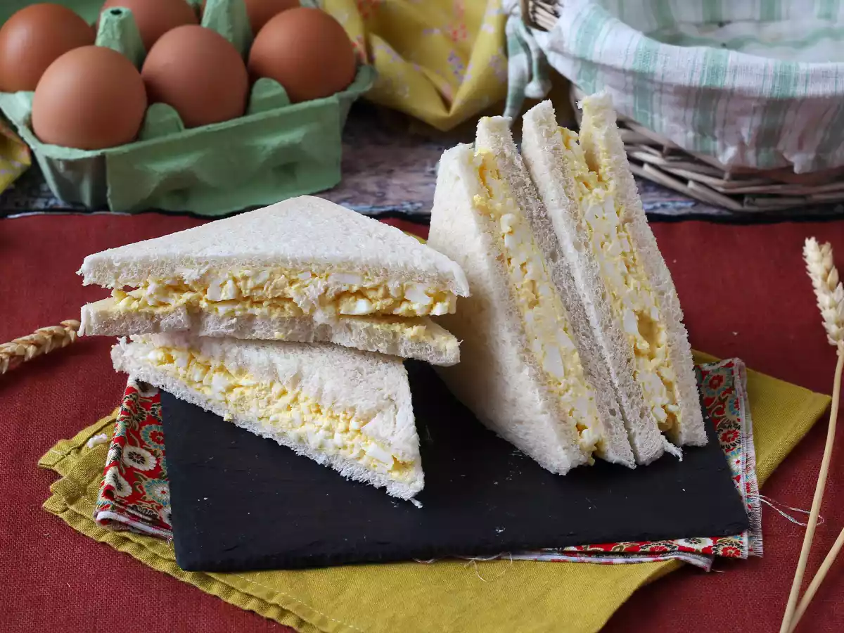 Ricetta Tamago sando: il famoso sandwich giapponese con le uova!